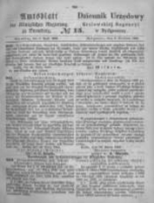 Amtsblatt der Königlichen Preussischen Regierung zu Bromberg. 1869.04.09 No.15