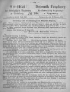 Amtsblatt der Königlichen Preussischen Regierung zu Bromberg. 1869.06.18 No.25