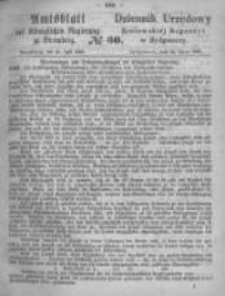 Amtsblatt der Königlichen Preussischen Regierung zu Bromberg. 1869.07.23 No.30