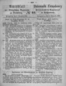 Amtsblatt der Königlichen Preussischen Regierung zu Bromberg. 1869.11.05 No.45