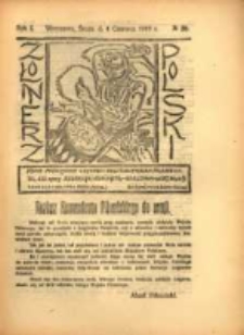 Żołnierz Polski : pismo poświęcone czynowi i doli żołnierza polskiego. R.1 1919 nr20