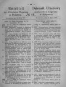 Amtsblatt der K&ouml;niglichen Preussischen Regierung zu Bromberg. 1868.03.13 No.11