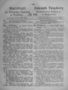 Amtsblatt der Königlichen Preussischen Regierung zu Bromberg. 1868.04.17 No.16