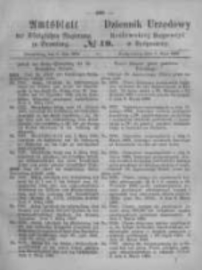 Amtsblatt der Königlichen Preussischen Regierung zu Bromberg. 1868.05.08 No.19