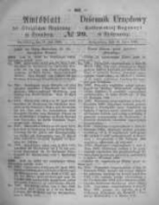 Amtsblatt der Königlichen Preussischen Regierung zu Bromberg. 1868.07.17 No.29
