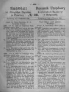 Amtsblatt der Königlichen Preussischen Regierung zu Bromberg. 1868.09.04 No.36