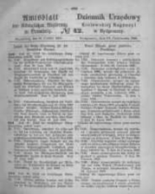 Amtsblatt der Königlichen Preussischen Regierung zu Bromberg. 1868.10.16 No.42