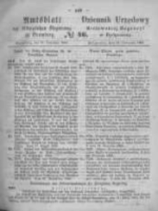 Amtsblatt der Königlichen Preussischen Regierung zu Bromberg. 1868.11.13 No.46