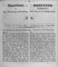 Amtsblatt der Königlichen Preussischen Regierung zu Bromberg. 1851.02.07 No.6
