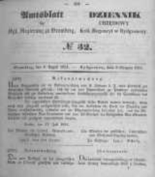 Amtsblatt der Königlichen Preussischen Regierung zu Bromberg. 1851.08.08 No.32