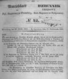 Amtsblatt der Königlichen Preussischen Regierung zu Bromberg. 1851.10.17 No.42