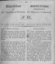 Amtsblatt der Königlichen Preussischen Regierung zu Bromberg. 1851.11.21 No.47