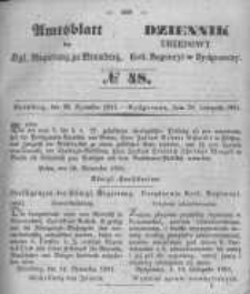 Amtsblatt der Königlichen Preussischen Regierung zu Bromberg. 1851.11.28 No.48