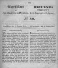 Amtsblatt der Königlichen Preussischen Regierung zu Bromberg. 1851.12.05 No.49