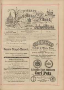Posener Ausstellungs-Zeitung: Offizielles Organ der Provinzial-Gewerbe-Ausstellung 1895.09.01 Nr99