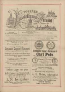 Posener Ausstellungs-Zeitung: Offizielles Organ der Provinzial-Gewerbe-Ausstellung 1895.09.08 Nr106