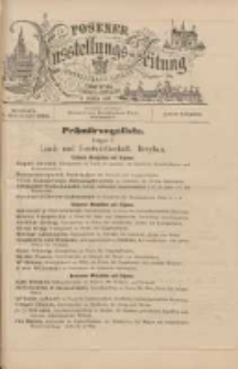 Posener Ausstellungs-Zeitung: Offizielles Organ der Provinzial-Gewerbe-Ausstellung 1895.09.11:extra Ausgabe