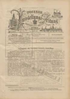 Posener Ausstellungs-Zeitung: Offizielles Organ der Provinzial-Gewerbe-Ausstellung 1895.09.16: extra Ausgabe