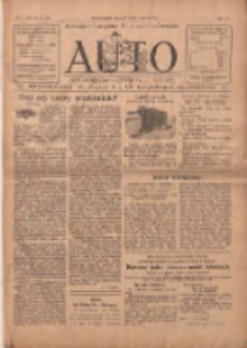 Auto: ilustrowane czasopismo sportowo-techniczne: automobilizm, lotnictwo, sporty 1923.01.15 R.2 Nr2