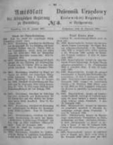 Amtsblatt der K&ouml;niglichen Preussischen Regierung zu Bromberg. 1867.01.18 No.3