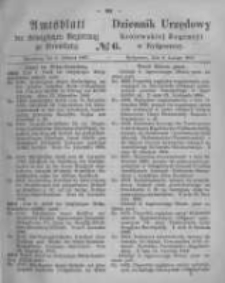 Amtsblatt der K&ouml;niglichen Preussischen Regierung zu Bromberg. 1867.02.08 No.6