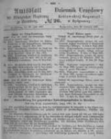 Amtsblatt der Königlichen Preussischen Regierung zu Bromberg. 1867.06.28 No.26