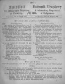 Amtsblatt der Königlichen Preussischen Regierung zu Bromberg. 1867.08.30 No.35