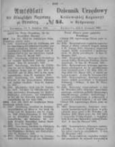 Amtsblatt der K&ouml;niglichen Preussischen Regierung zu Bromberg. 1867.11.08 No.45