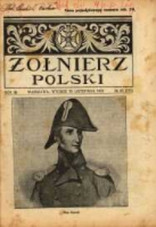 Żołnierz Polski : pismo poświęcone czynowi i doli żołnierza polskiego. R.3 1921 nr66