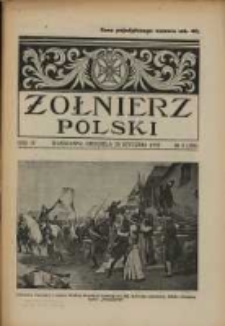 Żołnierz Polski : pismo poświęcone czynowi i doli żołnierza polskiego. R.4 1922 nr5