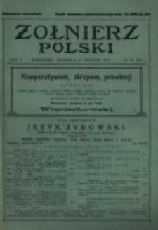 Żołnierz Polski : pismo poświęcone czynowi i doli żołnierza polskiego. R.5 1923 nr50