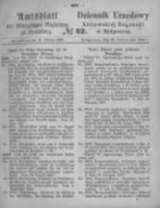 Amtsblatt der Königlichen Preussischen Regierung zu Bromberg. 1867.10.18 No.42