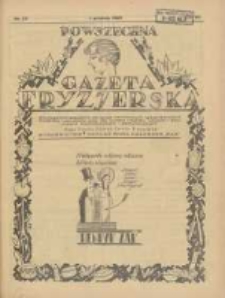 Powszechna Gazeta Fryzjerska : organ Związku Polskich Cechów Fryzjerskich 1929.12.01 R.7 Nr23