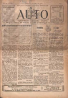 Auto: ilustrowane czasopismo sportowo-techniczne: automobilizm, lotnictwo, sporty 1923.03.15 R.2 Nr6