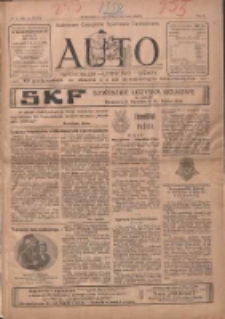 Auto: ilustrowane czasopismo sportowo-techniczne: automobilizm, lotnictwo, sporty 1923.04.01 R.2 Nr7
