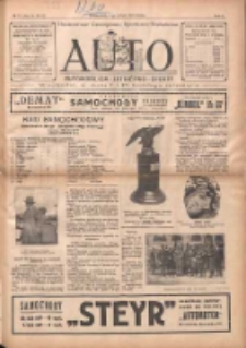 Auto: ilustrowane czasopismo sportowo-techniczne: automobilizm, lotnictwo, sporty 1923.07.01 R.2 Nr13