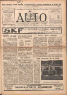 Auto: ilustrowane czasopismo sportowo-techniczne: automobilizm, lotnictwo, sporty 1923.08.01 R.2 Nr15