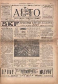 Auto: ilustrowane czasopismo sportowo-techniczne: automobilizm, lotnictwo, sporty 1923.11.15 R.2 Nr22