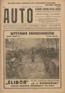 Auto: ilustrowane czasopismo sportowo-techniczne: organ Automobilklubu Polski: automobilizm, lotnictwo, sporty 1924.02.03 R.3 Nr3