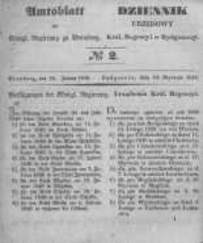 Amtsblatt der Königlichen Preussischen Regierung zu Bromberg. 1848.01.14 No.2
