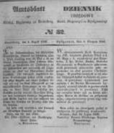 Amtsblatt der K&ouml;niglichen Preussischen Regierung zu Bromberg. 1848.08.04 No.32