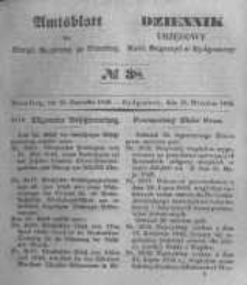 Amtsblatt der Königlichen Preussischen Regierung zu Bromberg. 1848.09.15 No.38