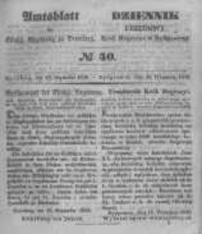Amtsblatt der Königlichen Preussischen Regierung zu Bromberg. 1848.09.29 No.40