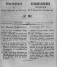 Amtsblatt der Königlichen Preussischen Regierung zu Bromberg. 1848.10.06 No.41