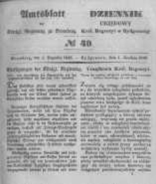 Amtsblatt der Königlichen Preussischen Regierung zu Bromberg. 1848.12.01 No.49