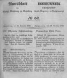 Amtsblatt der Königlichen Preussischen Regierung zu Bromberg. 1848.12.22 No.52
