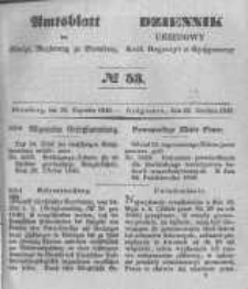 Amtsblatt der Königlichen Preussischen Regierung zu Bromberg. 1848.12.29 No.53