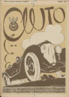 Auto: ilustrowane czasopismo sportowo-techniczne: organ Automobilklubu Polski oraz Klub&oacute;w Afiliowanych: revue sportive et technique de l' automobile: organe officiel de l'Automobile-Club de Pologne et des clubs afili&eacute;s 1925.09.20 R.4 Nr18