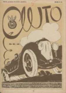 Auto: ilustrowane czasopismo sportowo-techniczne: organ Automobilklubu Polski oraz Klub&oacute;w Afiliowanych: revue sportive et technique de l' automobile: organe officiel de l'Automobile-Club de Pologne et des clubs afili&eacute;s 1925.10.20 R.4 Nr19/20