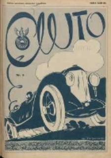 Auto: ilustrowane czasopismo sportowo-techniczne: organ Automobilklubu Polski oraz Klubów Afiliowanych: revue sportive et technique de l' automobile: organe officiel de l'Automobile-Club de Pologne et des clubs afiliés 1926.03.20 R.5 Nr3
